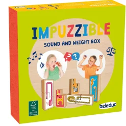 Educators Resource Beleduc Impuzzible Game - Eco-Friendly Wood Memory Challenge* Toddler & Preschool Games & Puzzles