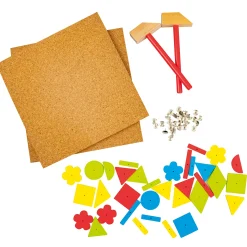 Educators Resource Beleduc Martello Game - Creative Cork Board Hammer & Nails Kit* Crafts & Activities
