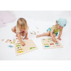 Educators Resource Beleduc Match & Mix Transport Wooden Puzzle - 30 pc* Puzzles