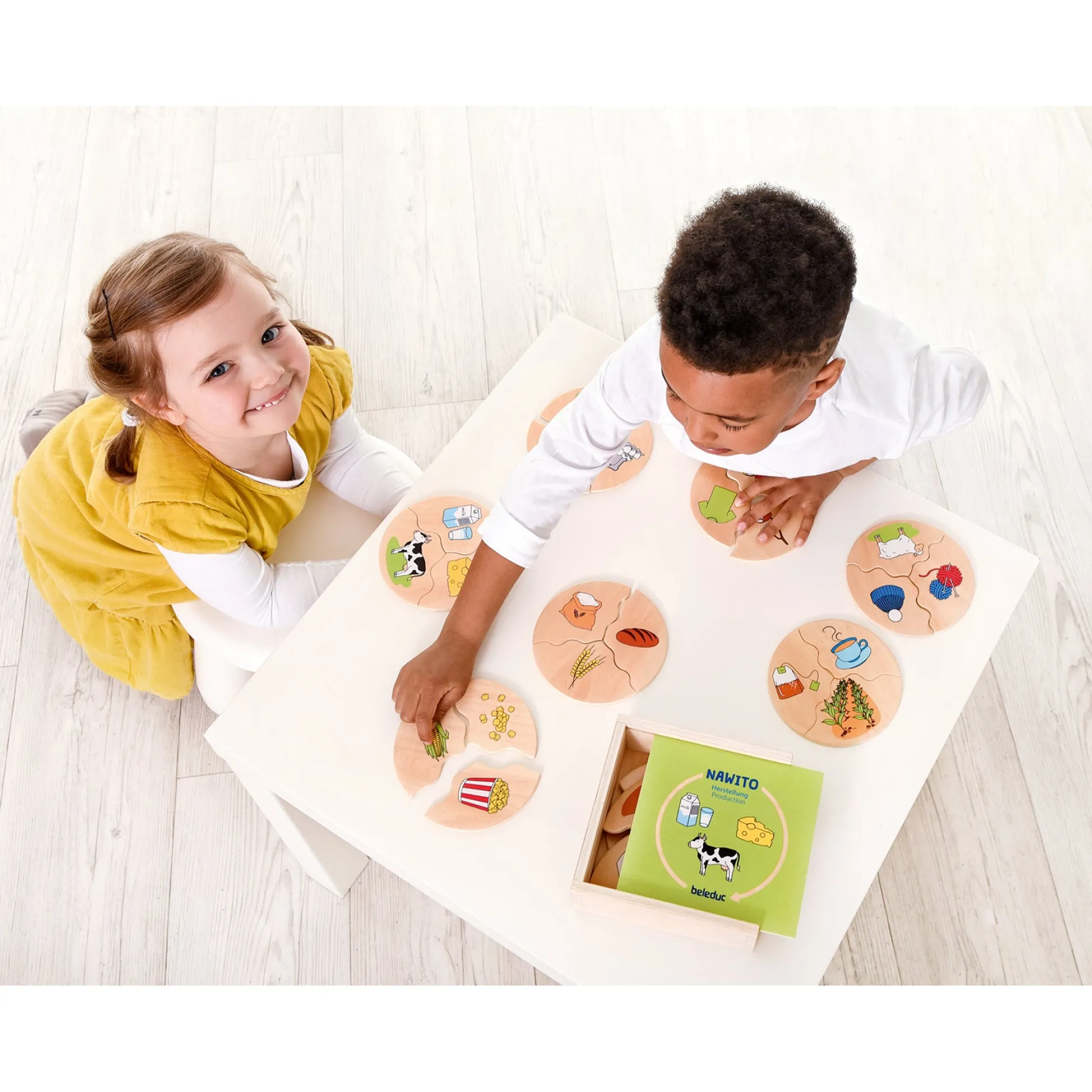 Educators Resource Beleduc Nawito Production Puzzle - Explore Where Products Come From* Puzzles