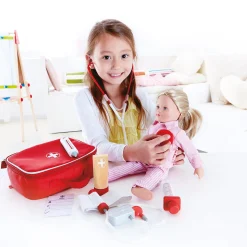 Educators Resource Beleduc 7-Piece Doctor On Call Playset - Realistic Medical Tools* Tools & Workshops|Dress Up