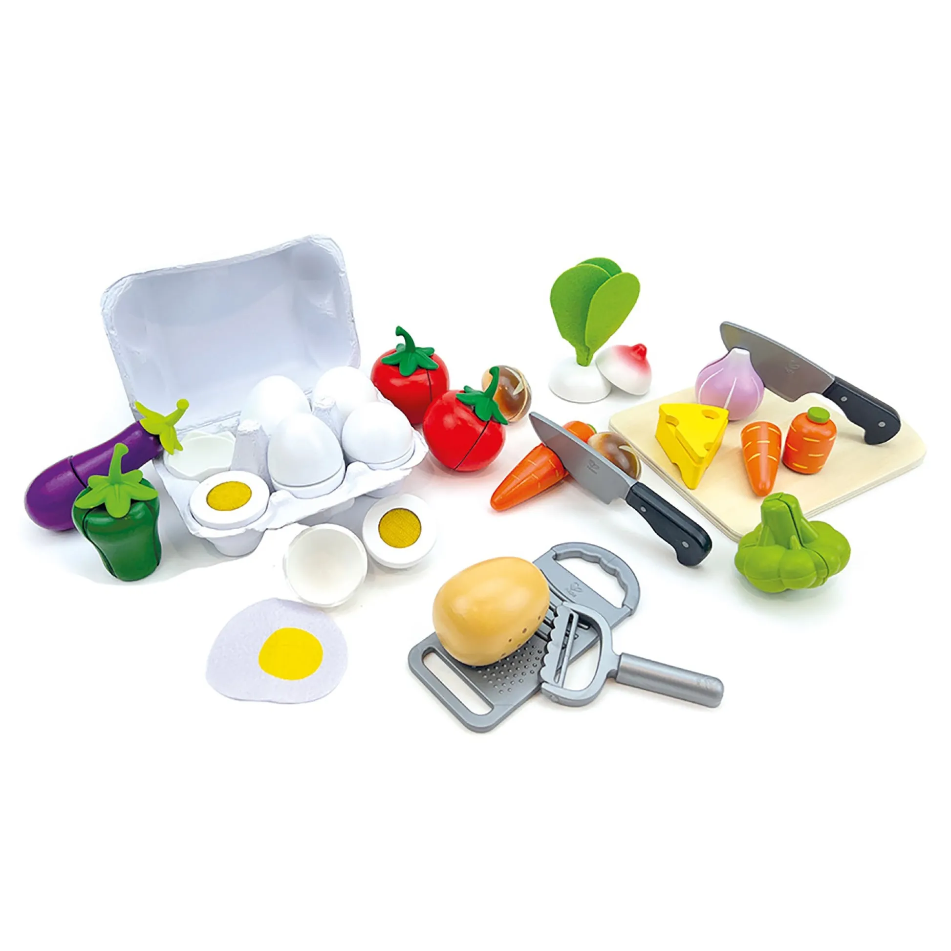 Educators Resource Beleduc XL Cooking Essentials Play Set with Vegetables* Kitchens & Play Food|Dress Up