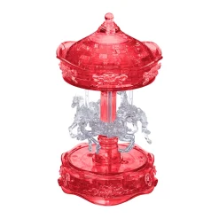 AreYouGame BePuzzled Carousel 3D Crystal Puzzle - 83 pc* Puzzles