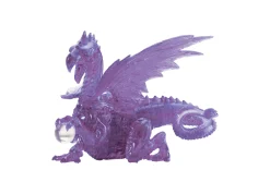 AreYouGame BePuzzled 3D Crystal Dragon Puzzle - Purple, 56 Pieces* Puzzles