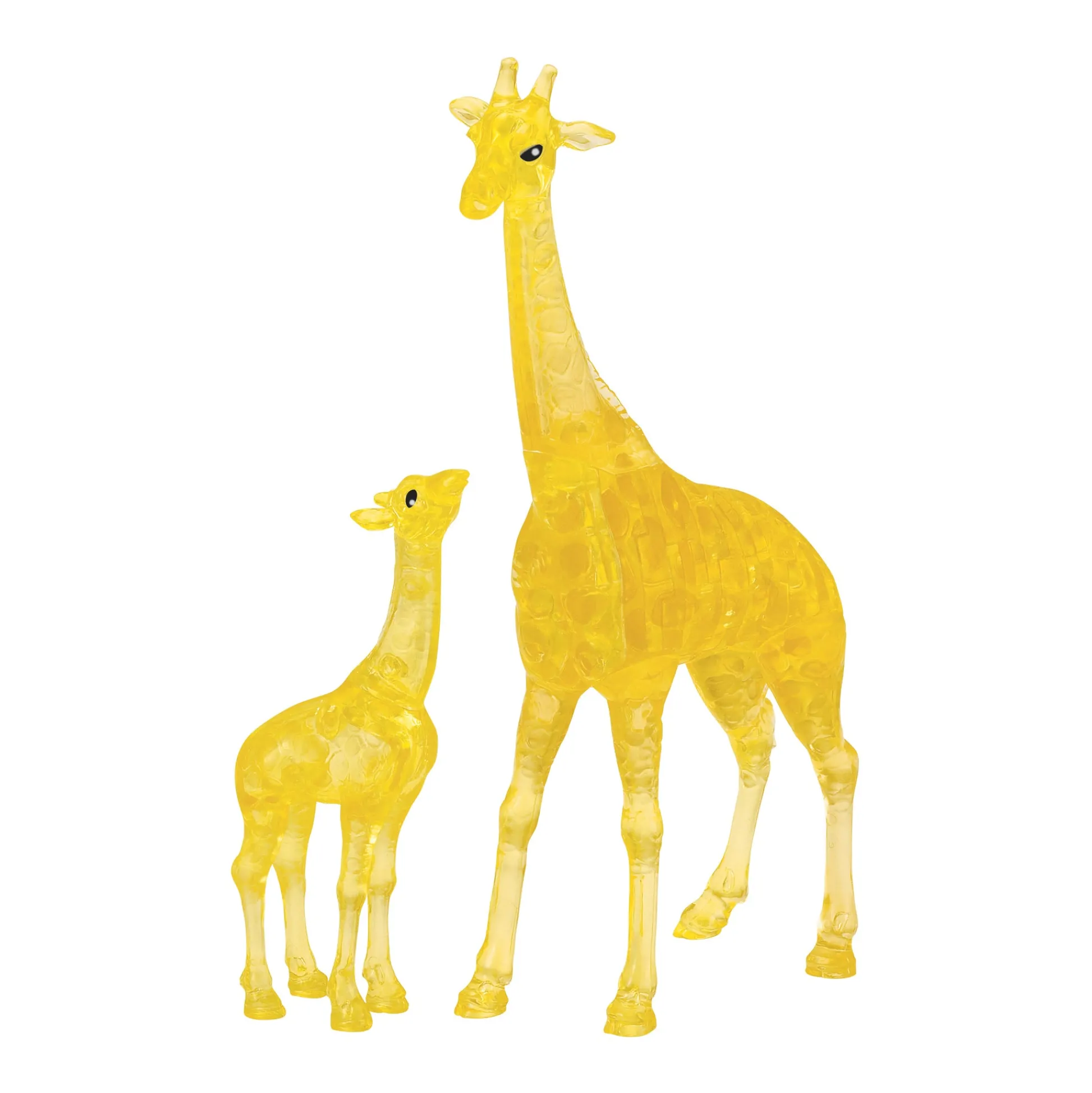 AreYouGame BePuzzled 3D Crystal Puzzle - Giraffe and Baby: 38 Pcs* Puzzles