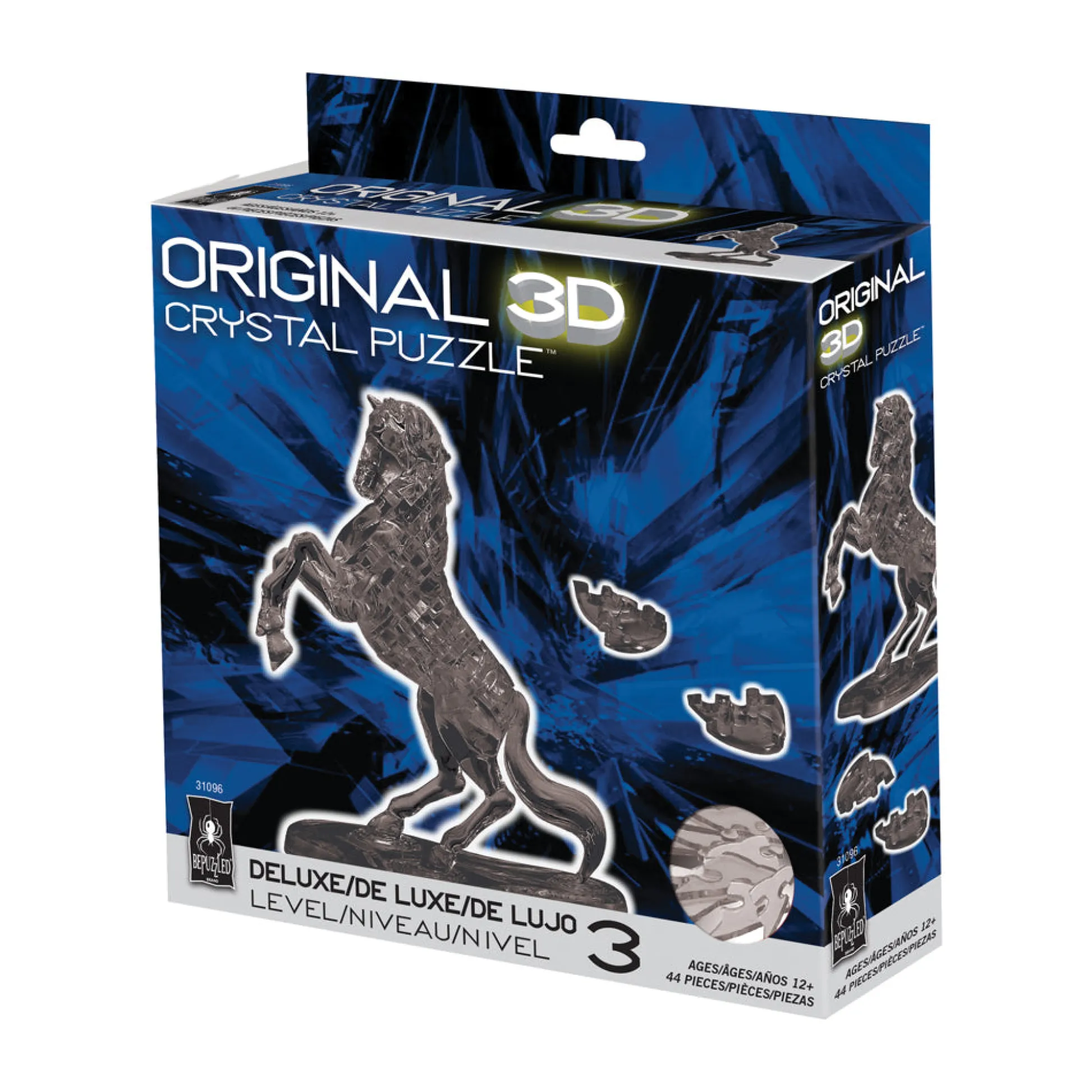 AreYouGame BePuzzled 3D Crystal Stallion Puzzle - 44 pcs* Puzzles