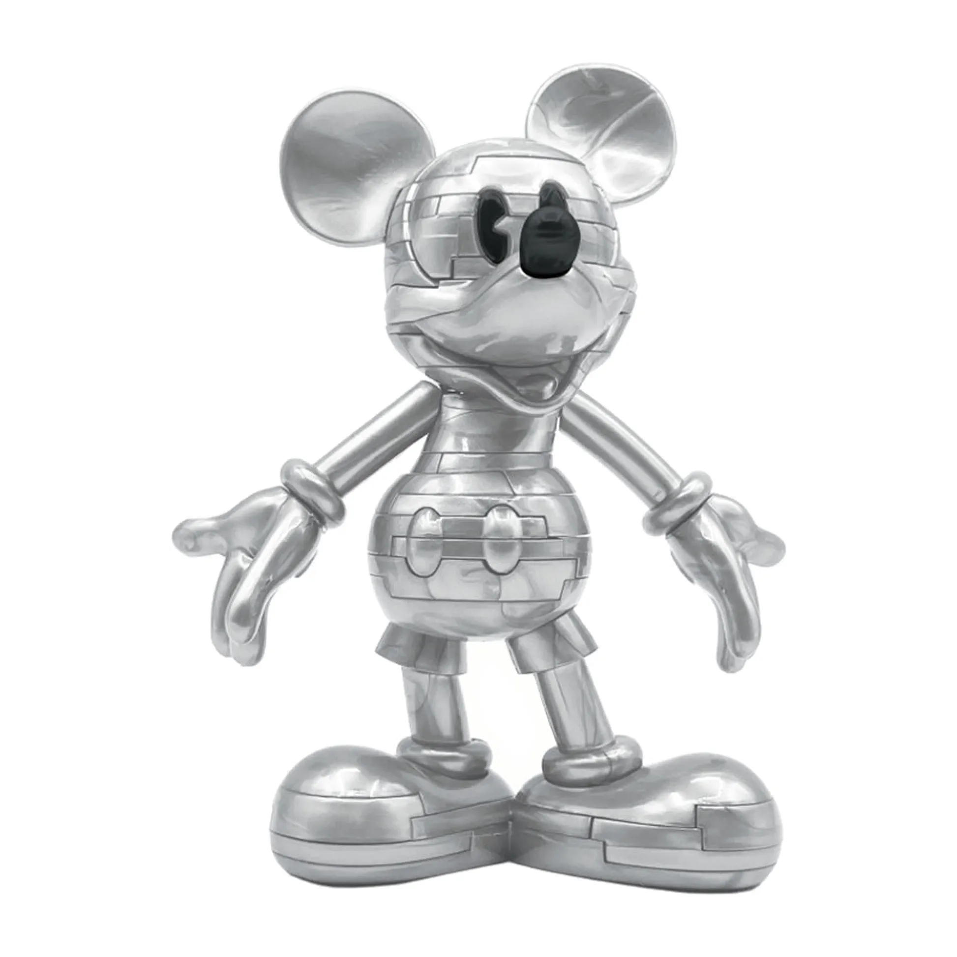 AreYouGame BePuzzled Disney 100 Platinum Edition 3D Crystal Puzzle - Mickey Mouse, 37 pcs* Puzzles