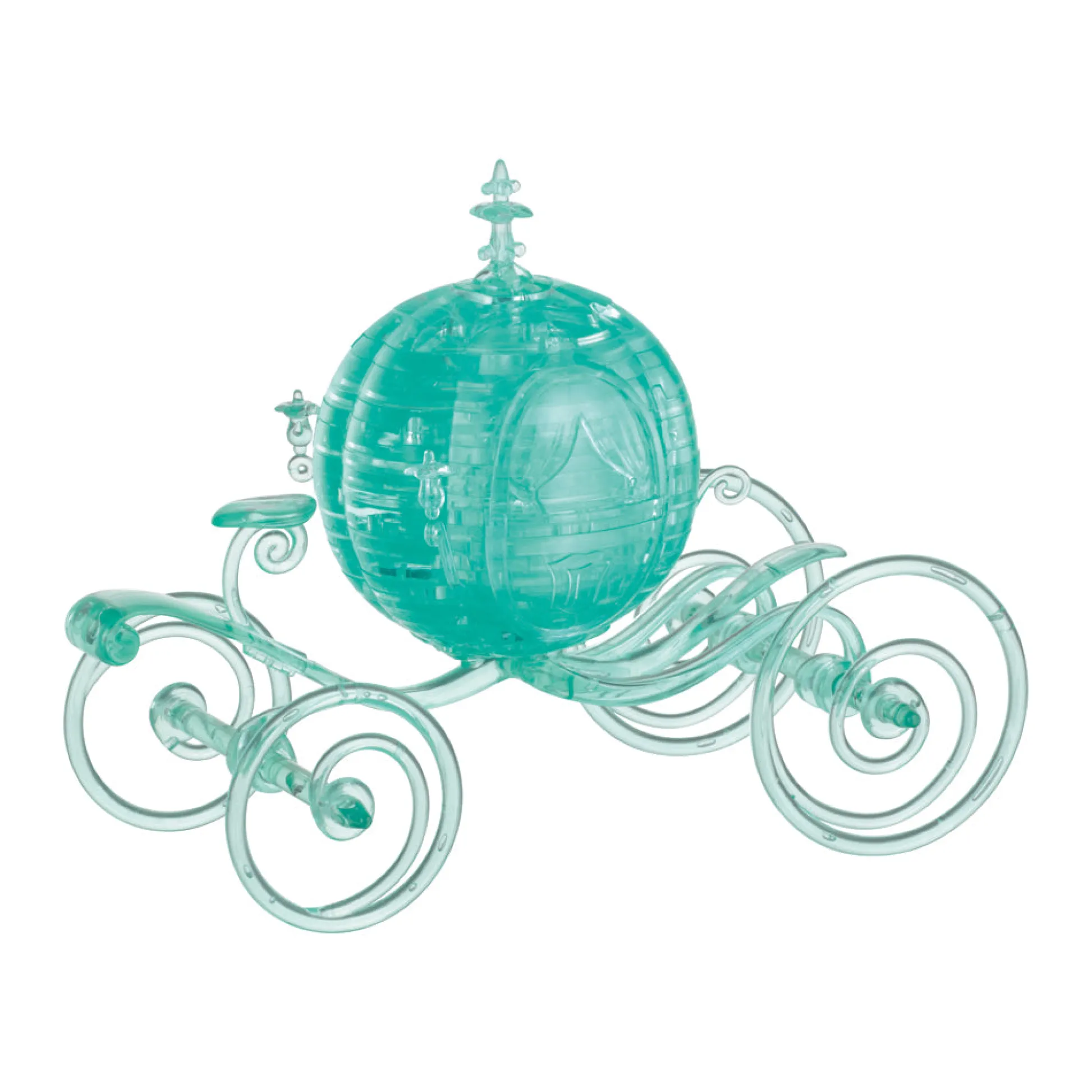 AreYouGame BePuzzled Disney Cinderella's Aqua Carriage 3D Crystal Puzzle - 71 pcs* Puzzles