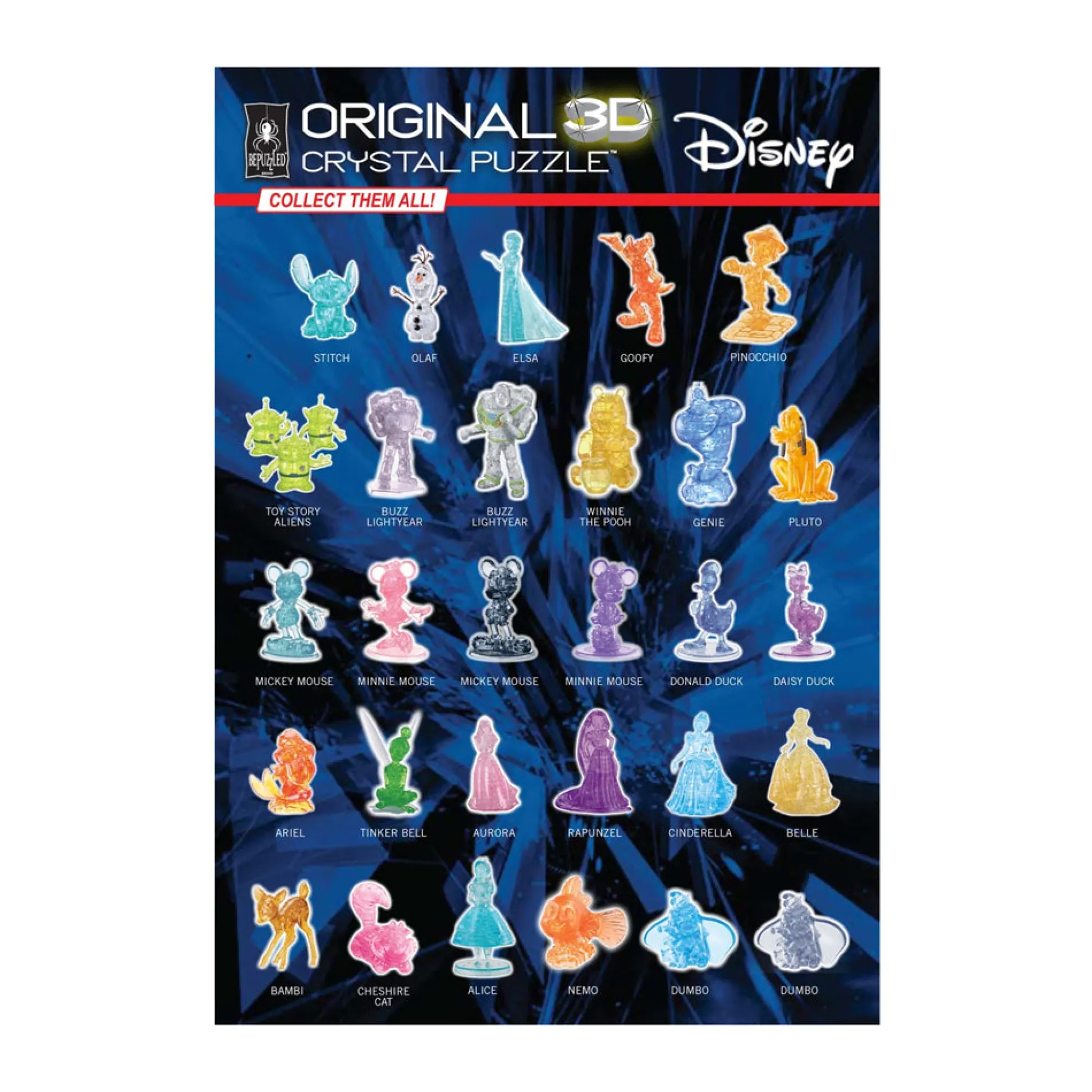 AreYouGame BePuzzled Disney Minnie Mouse 3D Crystal Puzzle - 36 pc* Puzzles