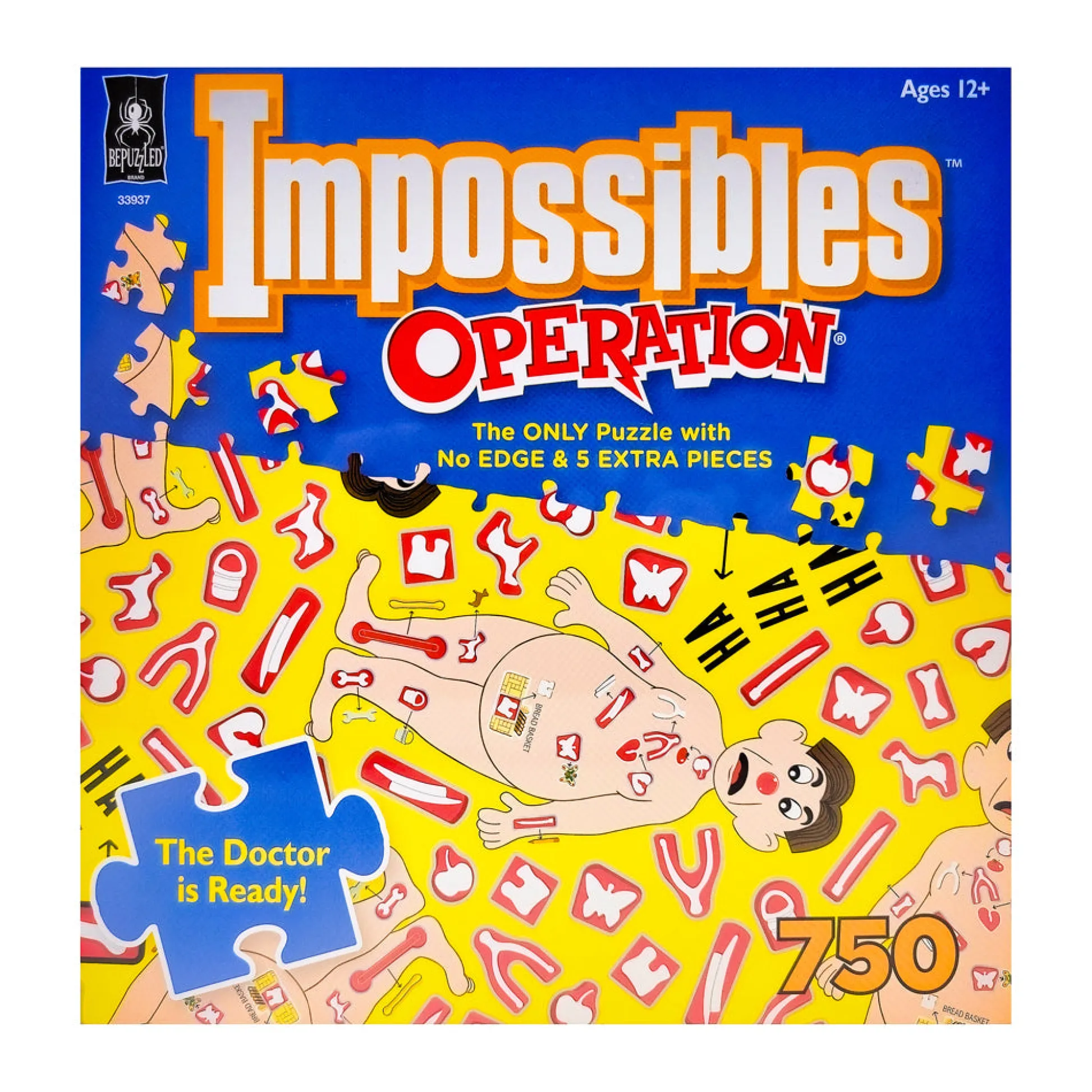 AreYouGame BePuzzled Hasbro Operation Jigsaw Puzzle - 750 pc* Puzzles