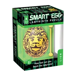 AreYouGame BePuzzled Lion Smart Egg 3D Labyrinth Puzzle - Level 2* Puzzles