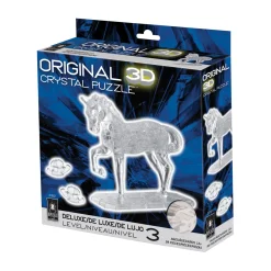 AreYouGame BePuzzled Majestic White Horse 3D Crystal Puzzle - 98 pc* Puzzles