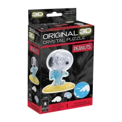 AreYouGame BePuzzled Peanuts Astronaut Snoopy 3D Crystal Puzzle - 35 pcs* Puzzles