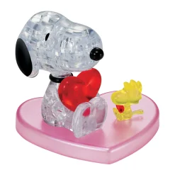 AreYouGame BePuzzled Peanuts Snoopy and Woodstock 3D Crystal Puzzle - 35 pc* Puzzles