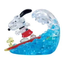 AreYouGame BePuzzled Peanuts Snoopy Surf 3D Crystal Puzzle - 41 pcs* Puzzles