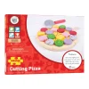 AreYouGame Bigjigs Wooden Cutting Pizza Play Set* Kitchens & Play Food|Dress Up