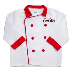 Educators Resource Bintiva 11-Piece Deluxe Chef Role Play Dress-Up Set - Red Accents* Dress Up & Accessories|Dress Up