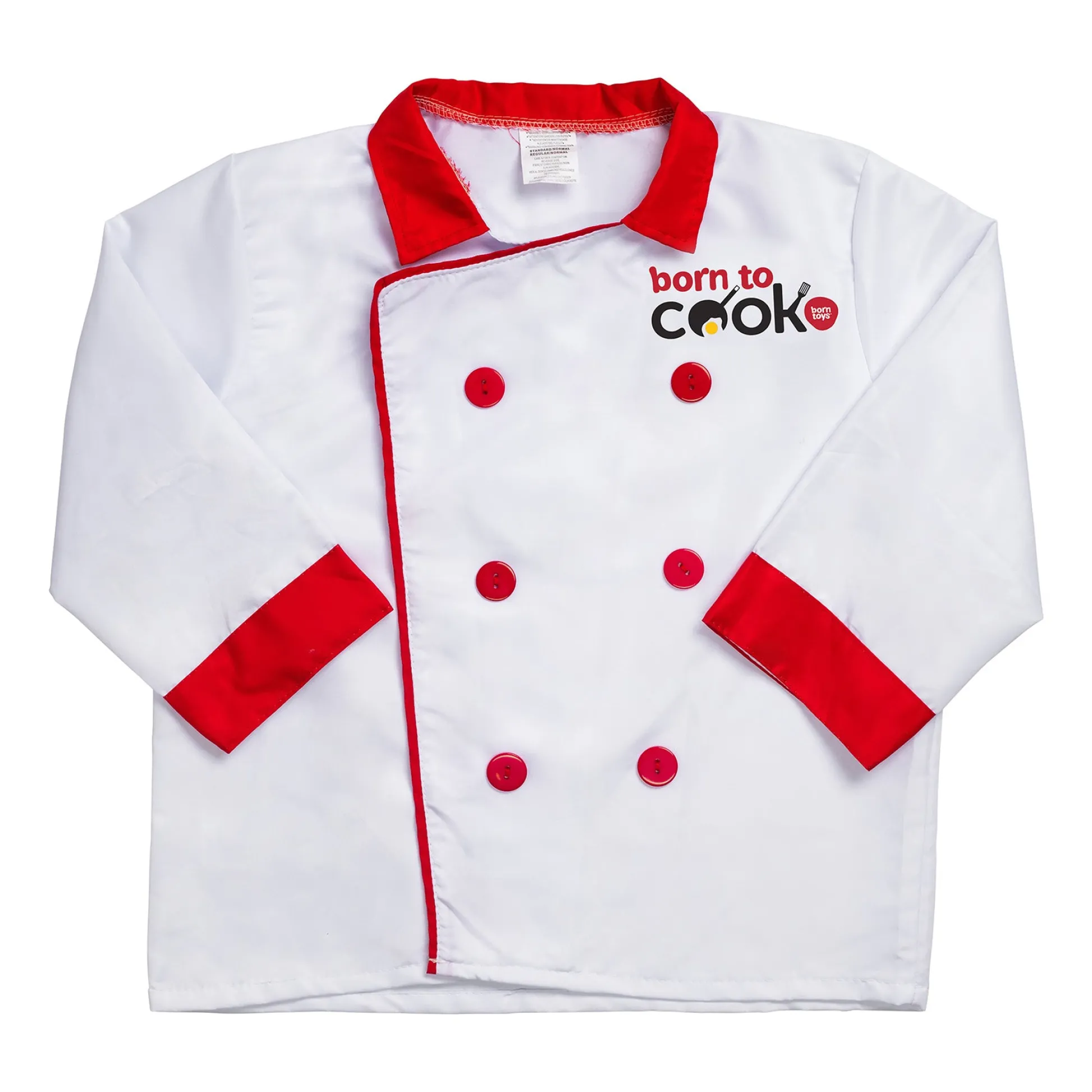 Educators Resource Bintiva 11-Piece Deluxe Chef Role Play Dress-Up Set - Red Accents* Dress Up & Accessories|Dress Up