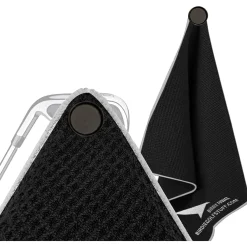 Flat River Group Birdie Golf: Birdie Bath - Black Magnetic Golf Towel with Premium Microfiber* Toy Sports