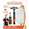Flat River Group Black and Decker Kids' Pretend Play Toolset - Realistic Design* Tools & Workshops|Dress Up