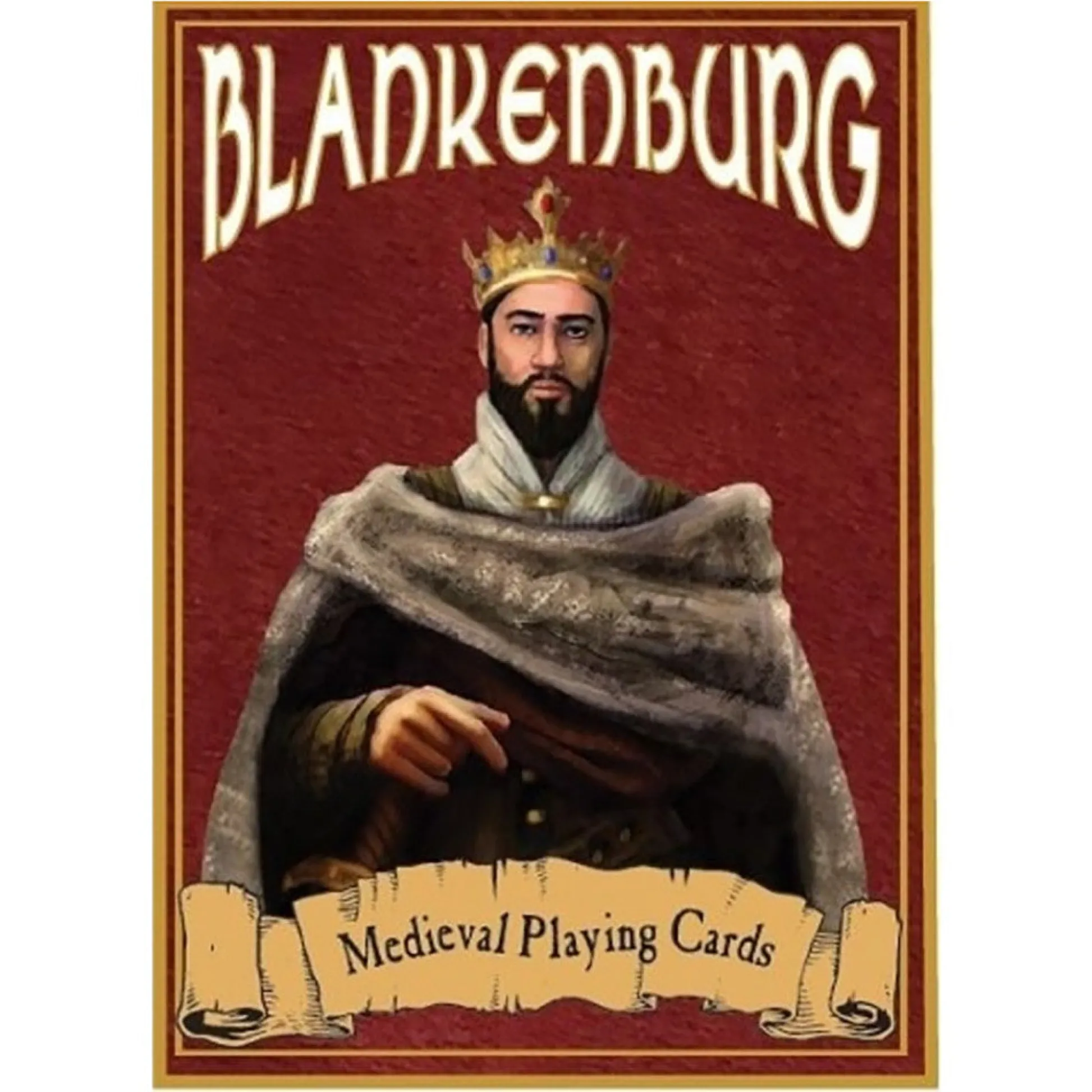 Flat River Group Blankenburg Medieval Themed Playing Cards - Limited Edition Collectible* Card Games