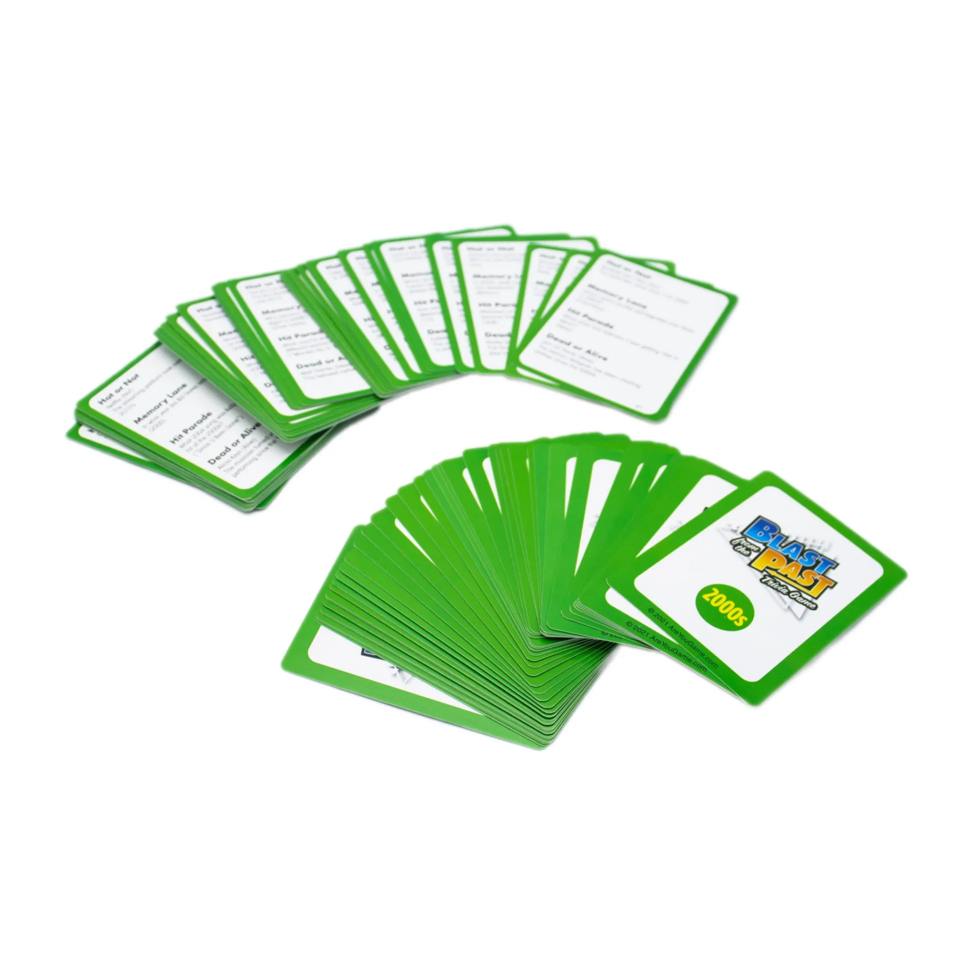 AreYouGame Blast from the Past 2000s Trivia Game Expansion* Card Games