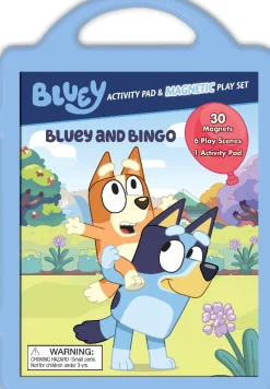 Readerlink Distribution Services Bluey and Bingo Magnetic Activity Playset - Colorful Imagination Kit* Preschool Pals|Reading, Writing & Speech