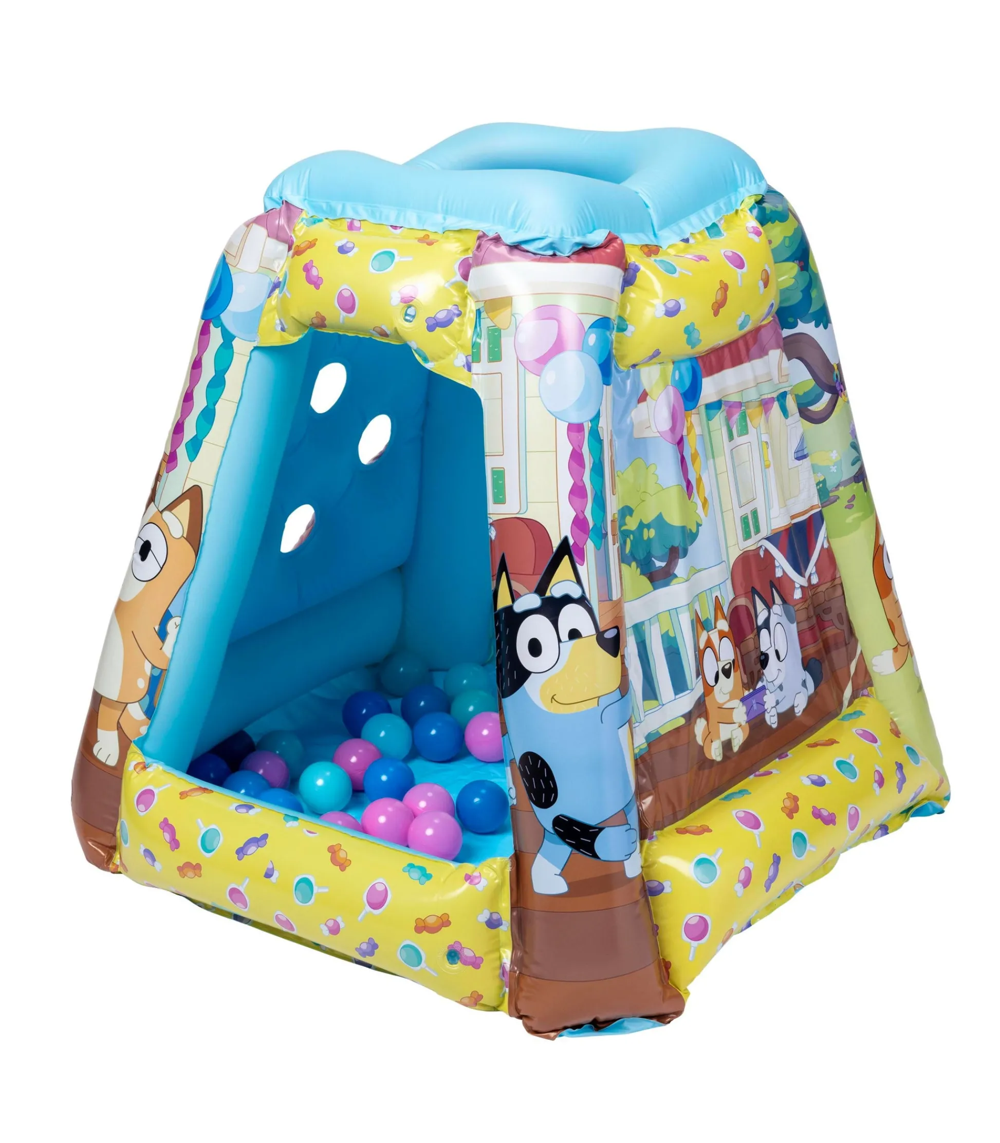 Macy's - Supplier Bluey Ball Pit 20 Ball Playland with Colorful Character Graphics* Preschool Pals|Social & Emotional Skills