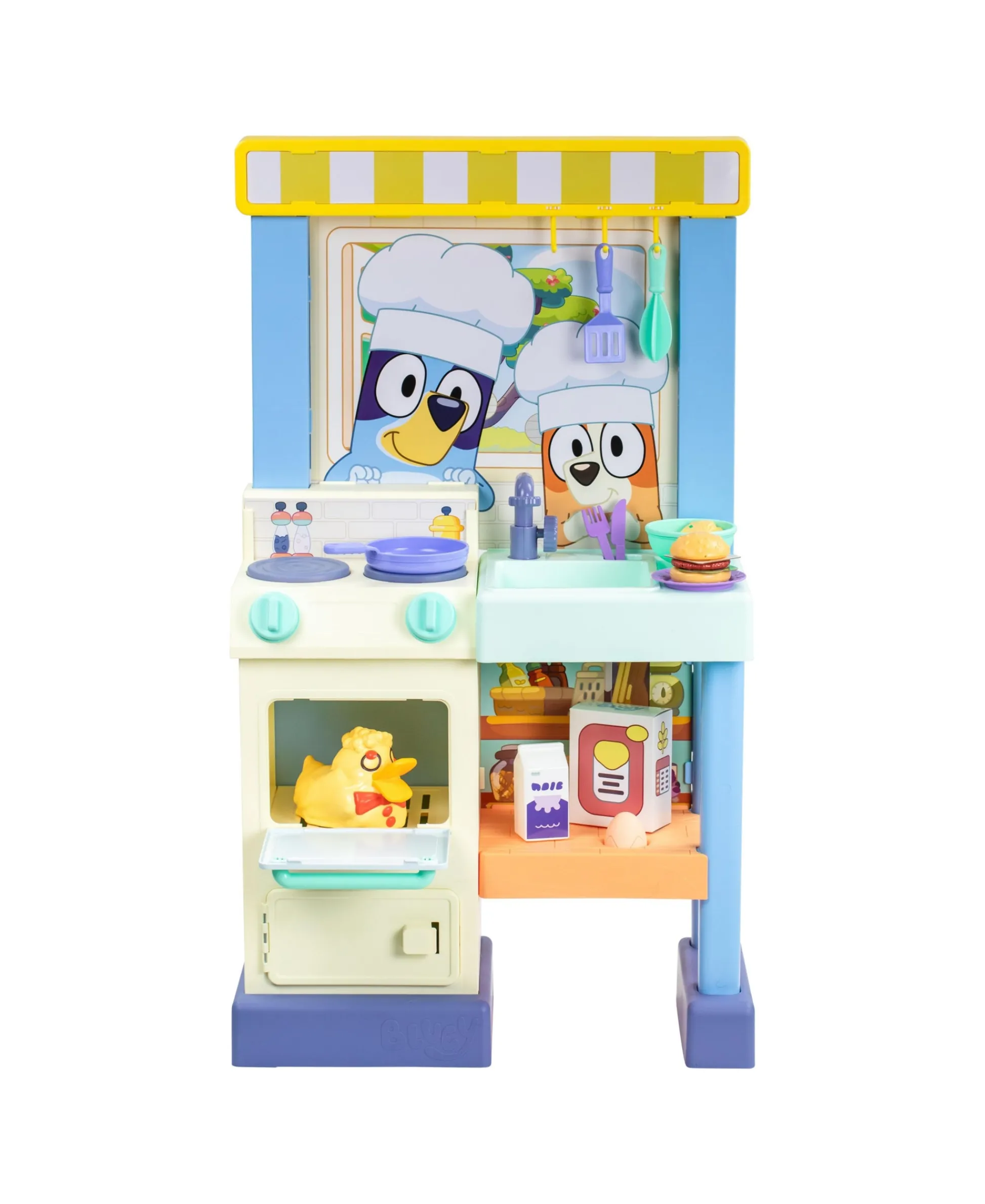 Macy's - Supplier Bluey Deluxe Cook and Clean Kitchen S11* Preschool Education Toys & Activities|Preschool Pals