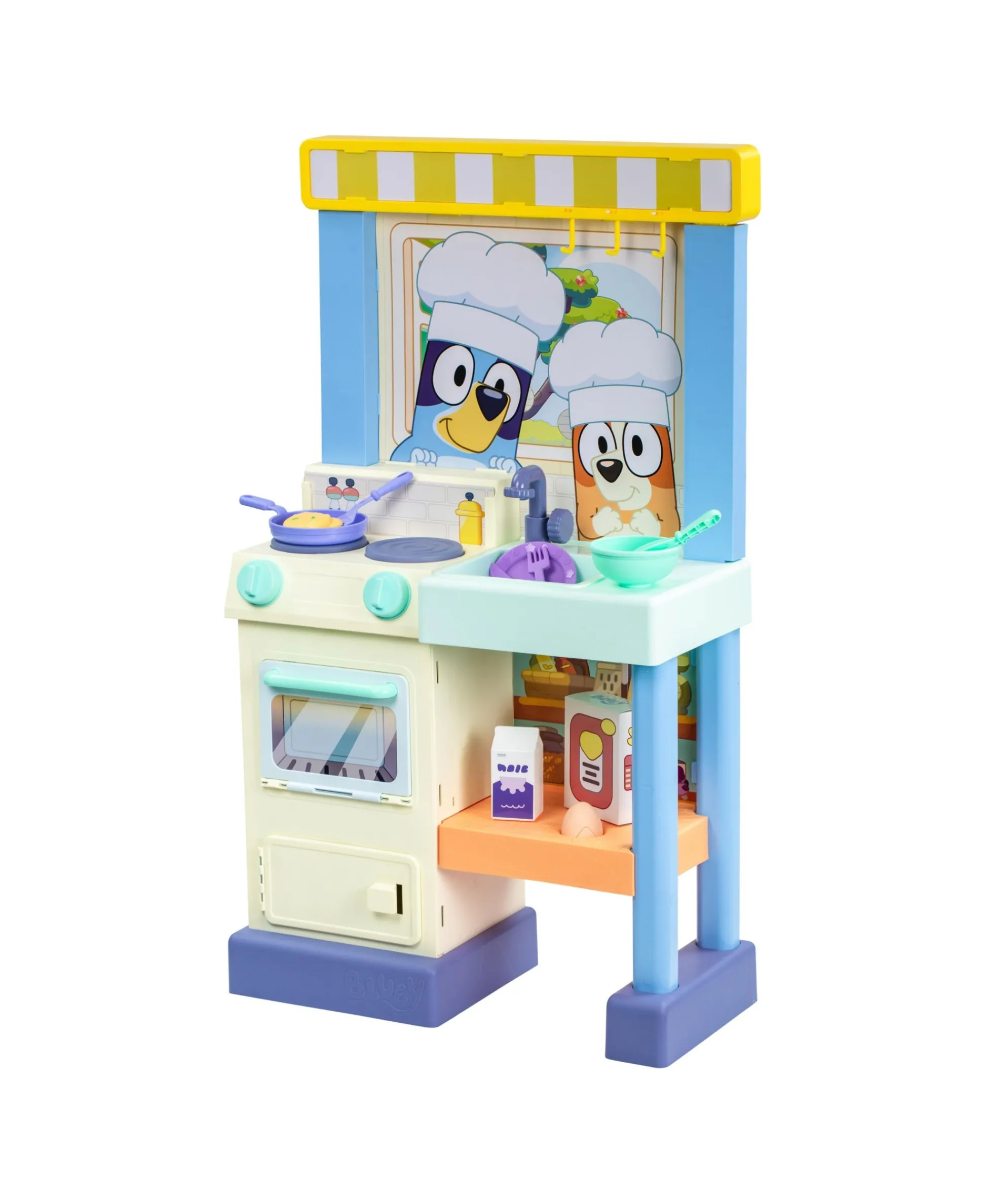 Macy's - Supplier Bluey Deluxe Cook and Clean Kitchen S11* Preschool Education Toys & Activities|Preschool Pals