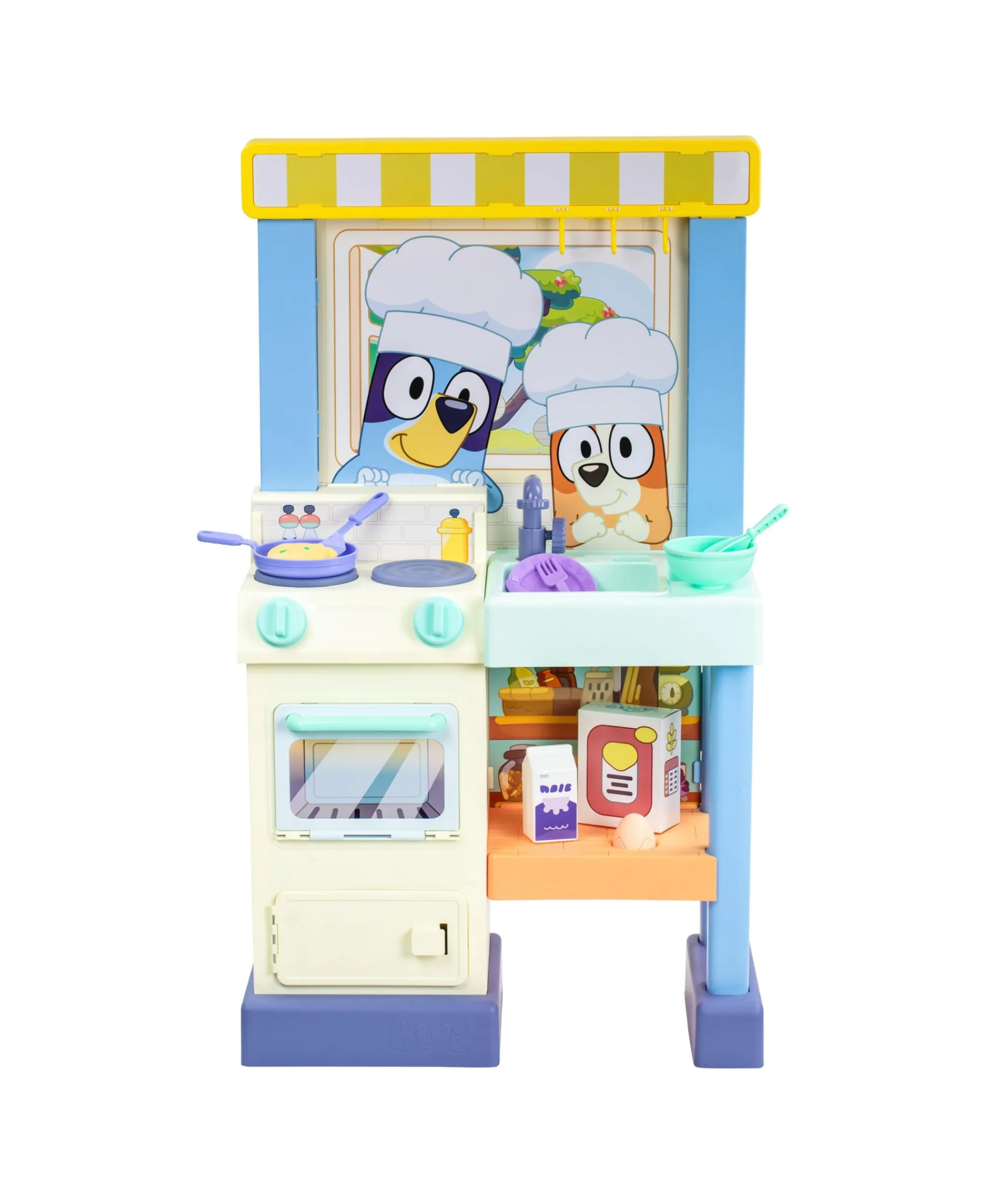 Macy's - Supplier Bluey Deluxe Cook and Clean Kitchen S11* Preschool Education Toys & Activities|Preschool Pals