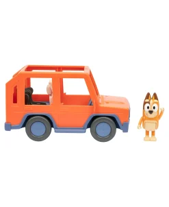 Macy's - Supplier Bluey Heeler Family Road Trip 4WD Vehicle - Articulated Chilli Figure Included* Preschool Pals|Playsets & Vehicles