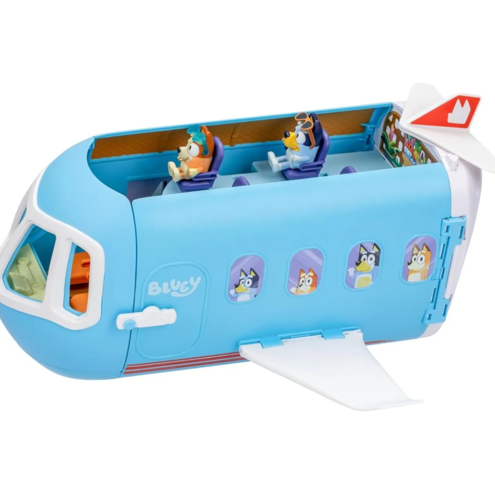 Calendar Holdings, LLC Bluey 3-in-1 Transforming Airplane Playset - Adventure Awaits* Preschool Education Toys & Activities|Preschool Pals