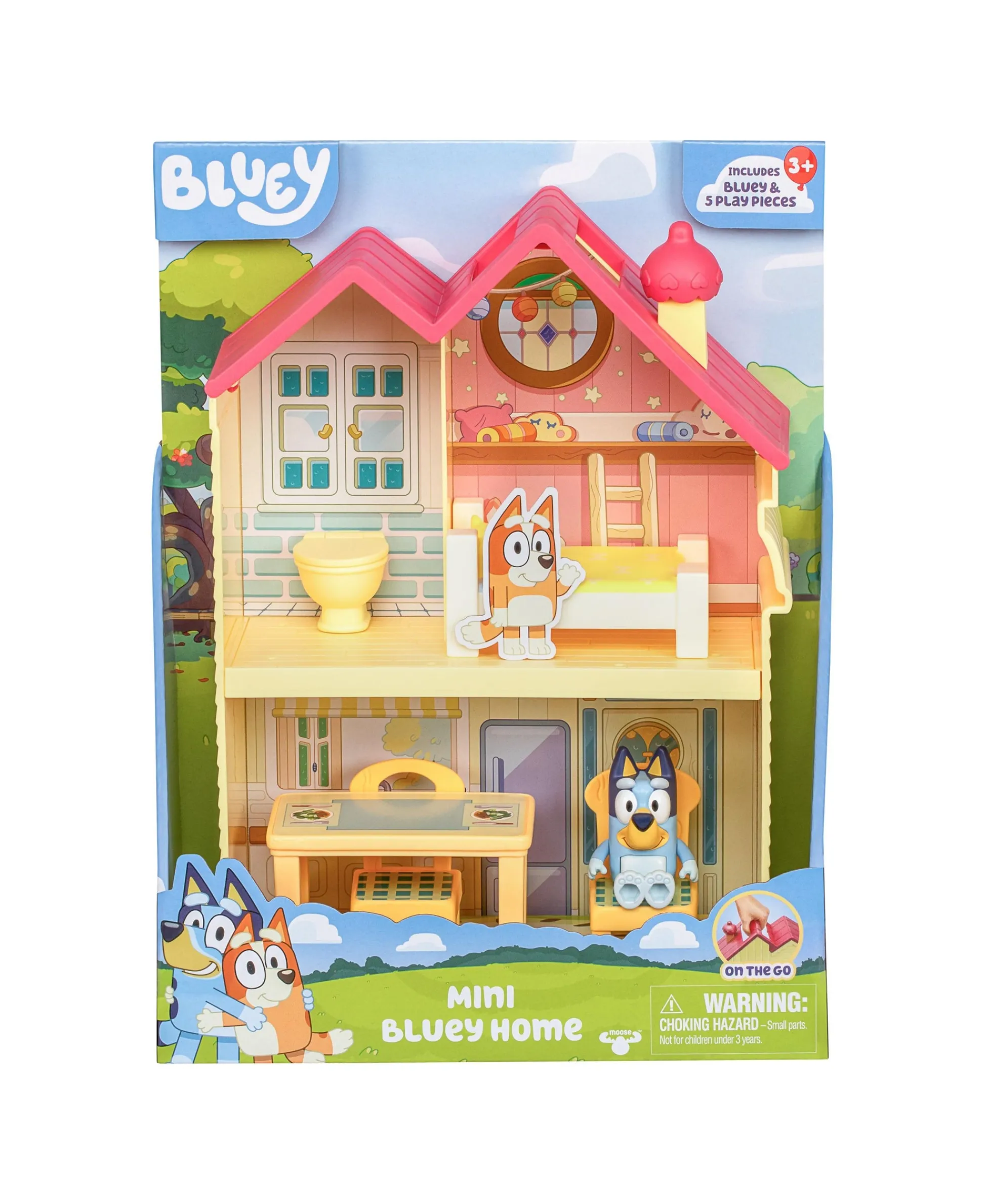 Macy's - Supplier Bluey Mini Heeler Home Playset with Figures and Accessories* Preschool Education Toys & Activities|Preschool Pals