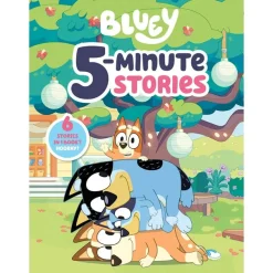 Readerlink Distribution Services Bluey 5-Minute Stories Hardcover Collection - Kindergarten Level* Preschool Pals|Reading, Writing & Speech