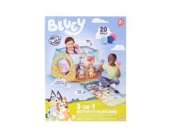 Macy's - Supplier Bluey Twist Pop n' Play Ball Pit with 20 BPA-Free Balls and Sound Module* Preschool Pals|Social & Emotional Skills