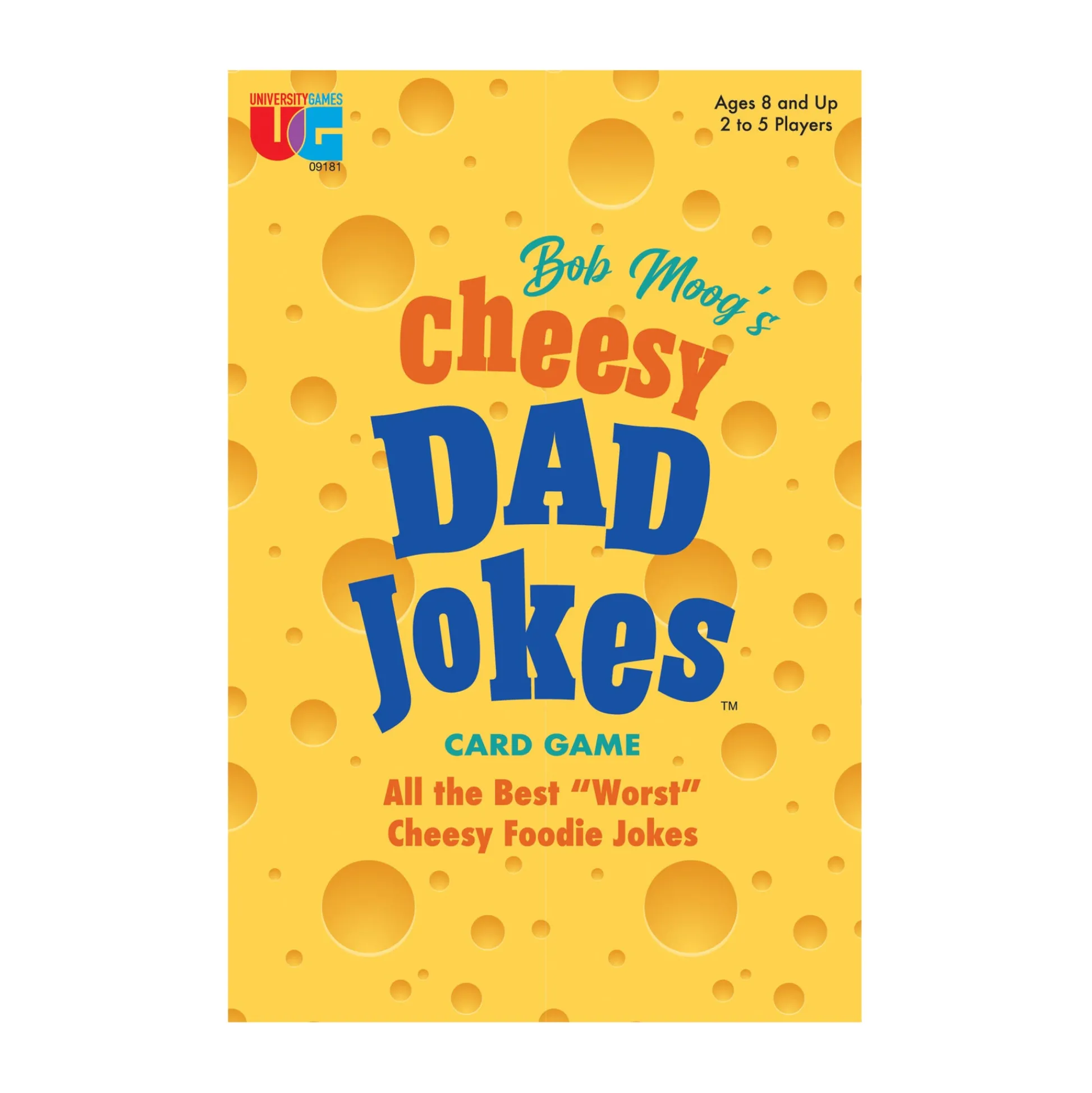 AreYouGame Bob Moog's Cheesy Dad Jokes Food-Themed Card Game* Card Games