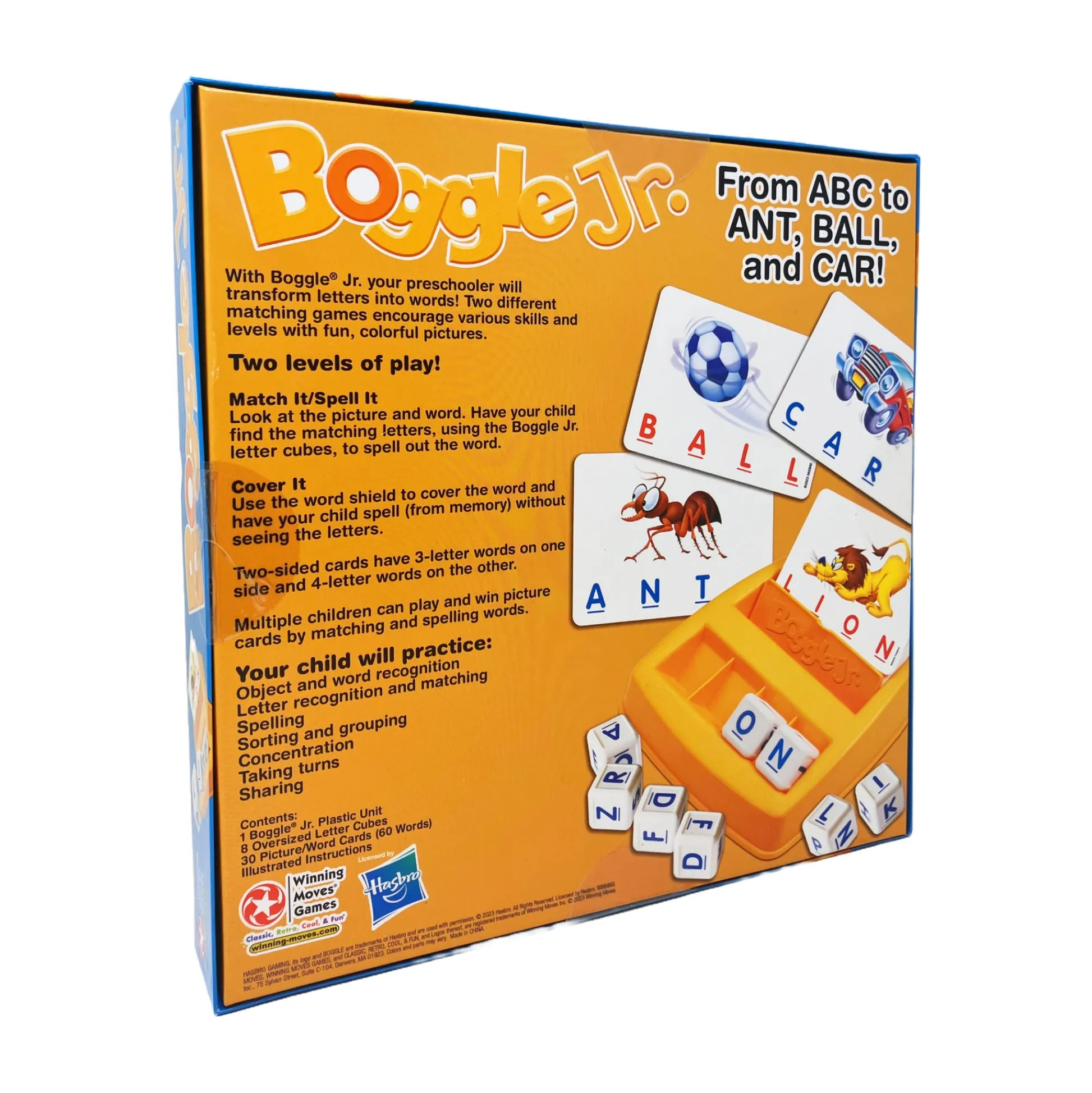AreYouGame Boggle Jr. Preschool Letter Matching Game* Reading, Writing & Speech|Preschool Education Toys & Activities