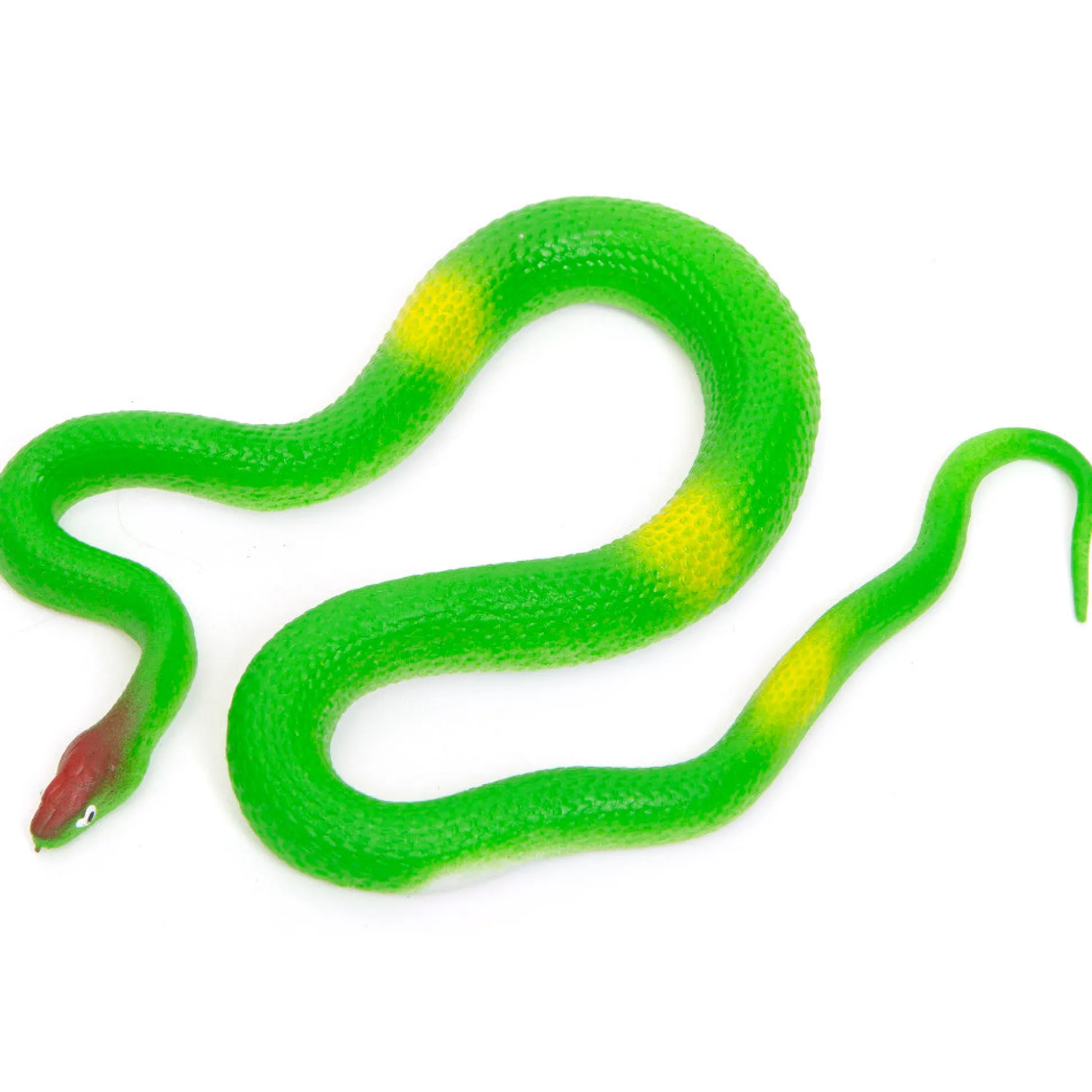 Flat River Group Boley Colorful 19-Inch Lifelike Rubber Snakes - 8 Pack* Animal Figures|Dress Up