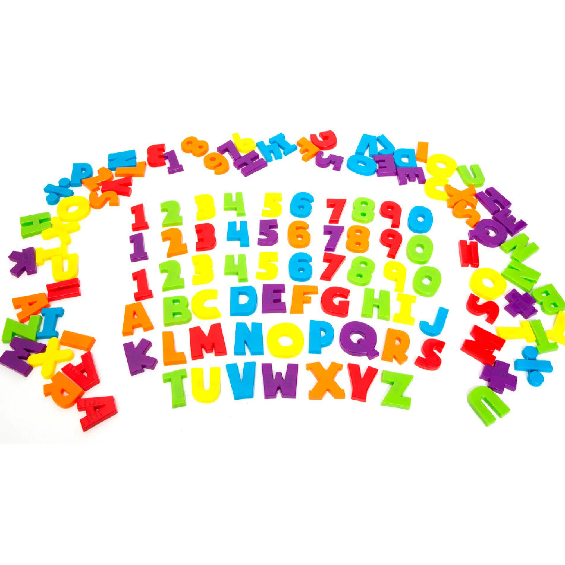 Flat River Group Boley Magnetic Alphabet & Number Set - 120pc Colorful Learning Playset for Kids Age 3+* Preschool Education Toys & Activities