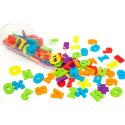 Flat River Group Boley Magnetic Alphabet & Number Set - 120pc Colorful Learning Playset for Kids Age 3+* Preschool Education Toys & Activities