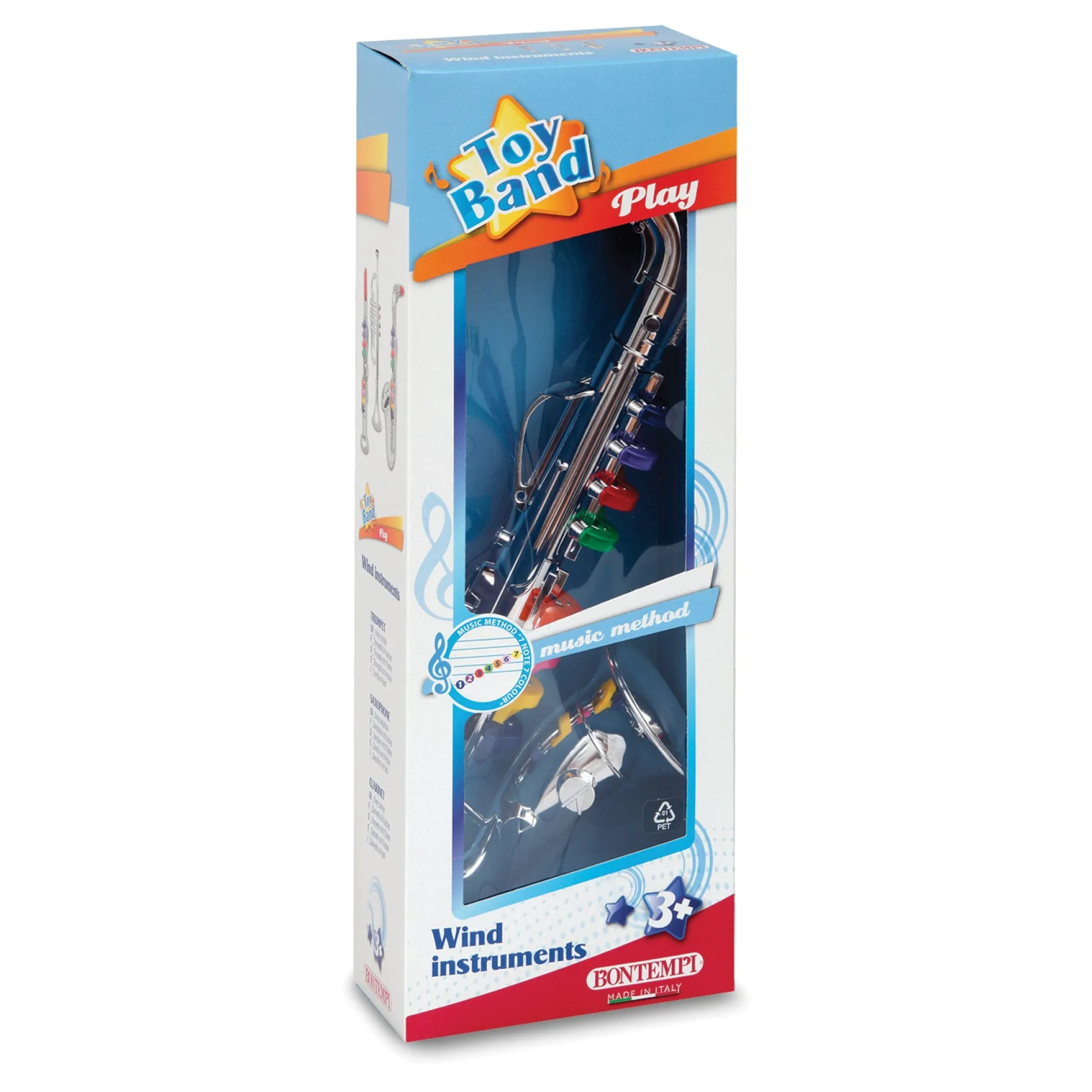 Educators Resource Bontempi Italian Senior Saxophone Toy with Colorful Keys* Musical & Sound Toys|Musical Toys & Instruments