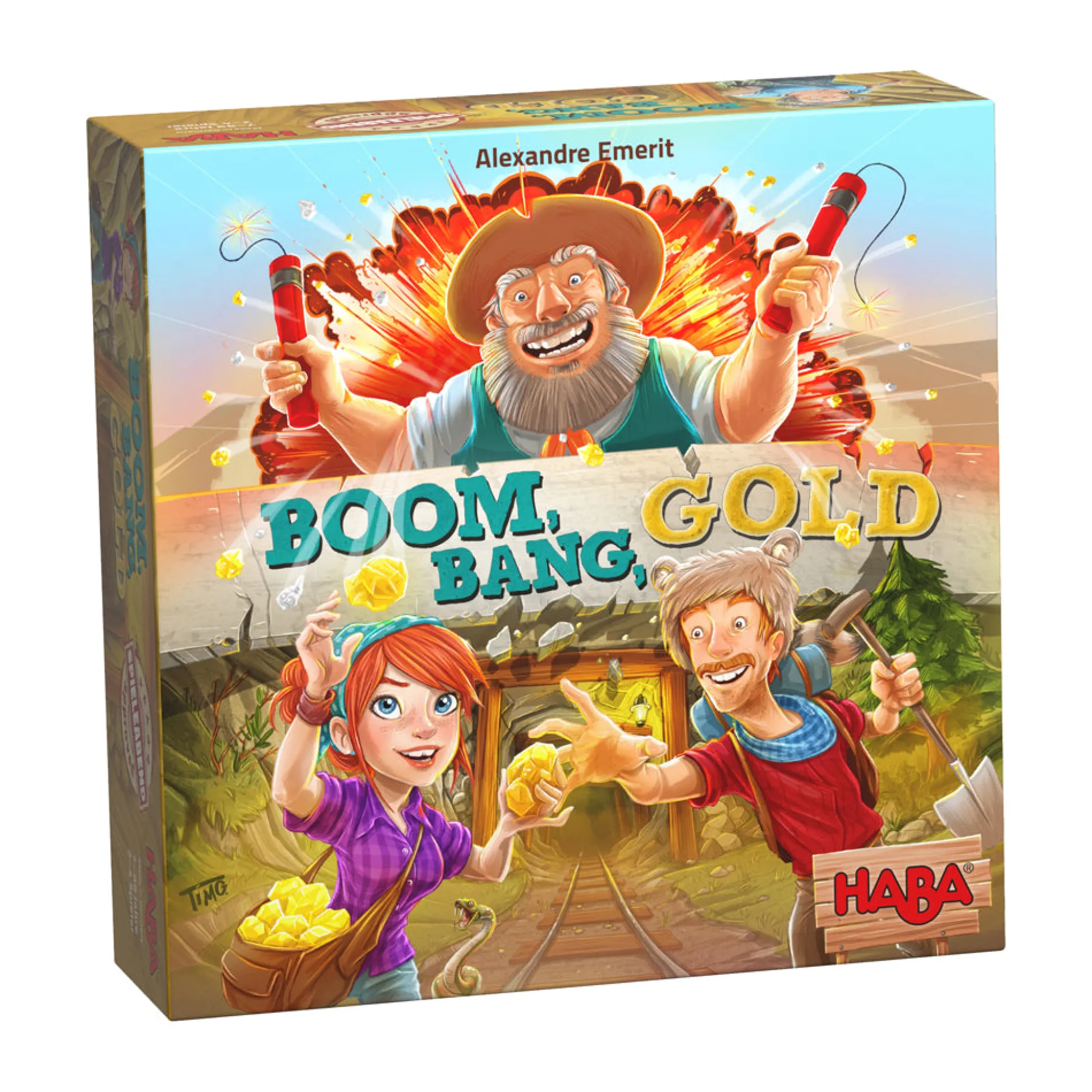 AreYouGame Boom, Bang, Gold Family Board Game by HABA* Board Games|Role-Playing Games