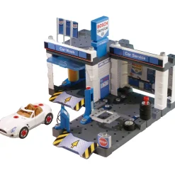 Flat River Group Bosch Service Station Playset - Car Repair with Car Wash* Tools & Workshops|Dress Up