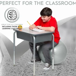 Educators Resource Bouncyband Balance Ball 55cm - Dynamic Silver Seating* Activities & Games
