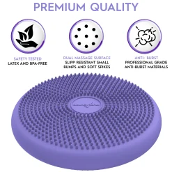 Educators Resource Bouncyband Big Wiggle Seat Sensory Cushion, Playful Purple* Sensory & Fidget Toys