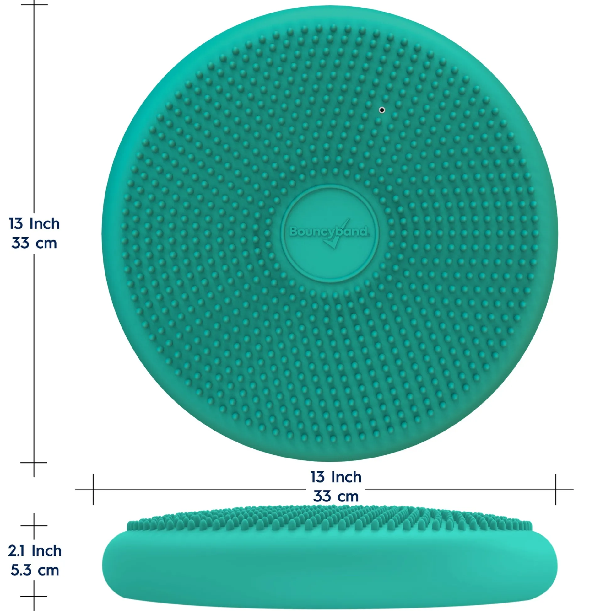 Educators Resource Bouncyband Big Wiggle Seat Sensory Cushion in Mint - Movement & Focus for Kids!* Preschool Education Toys & Activities