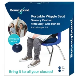 Educators Resource Bouncyband® Blue Portable Wiggle Seat Sensory Cushion* Sensory & Fidget Toys