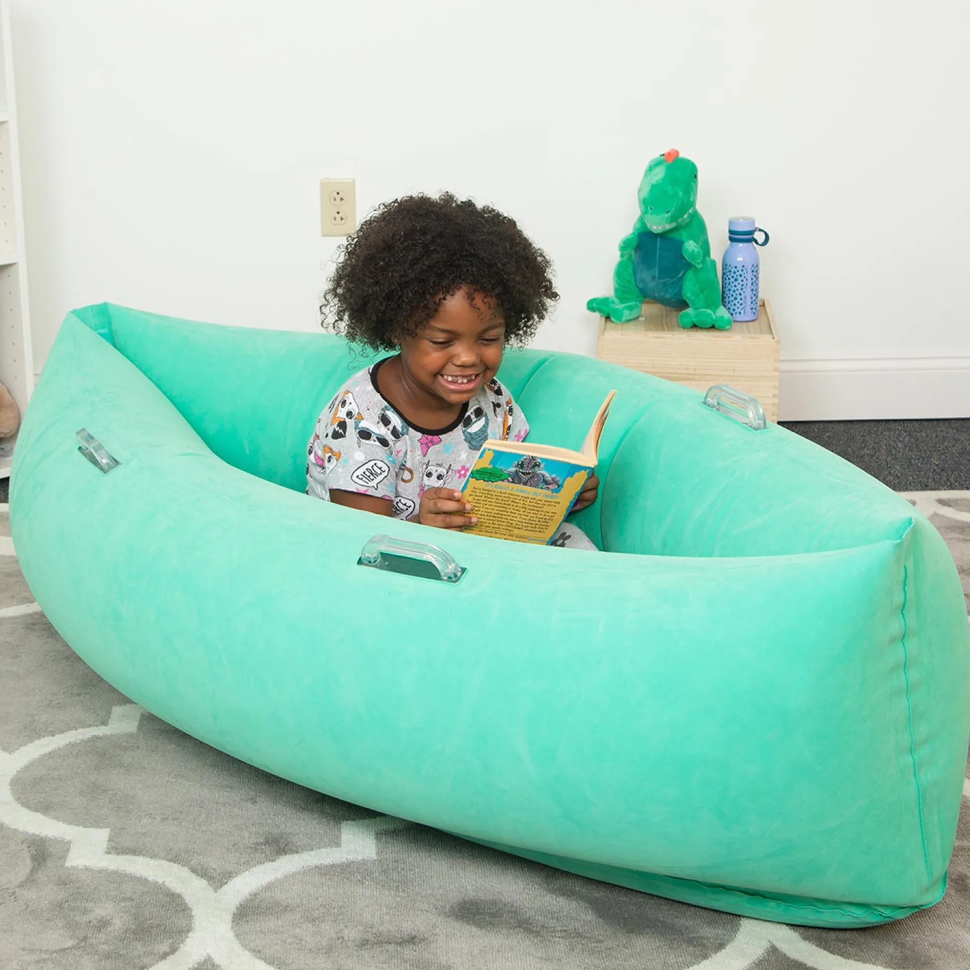 Educators Resource Bouncyband Comfy Hugging Peapod Sensory Pod for Kids* Sensory & Fidget Toys|Social & Emotional Skills