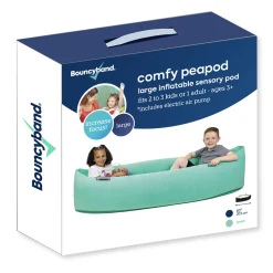 Educators Resource Bouncyband Comfy Peagreen Sensory Peapod - 80 Inch Inflatable Retreat* Sensory & Fidget Toys|Social & Emotional Skills